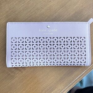 Kate Spade pink Cutout Wallet